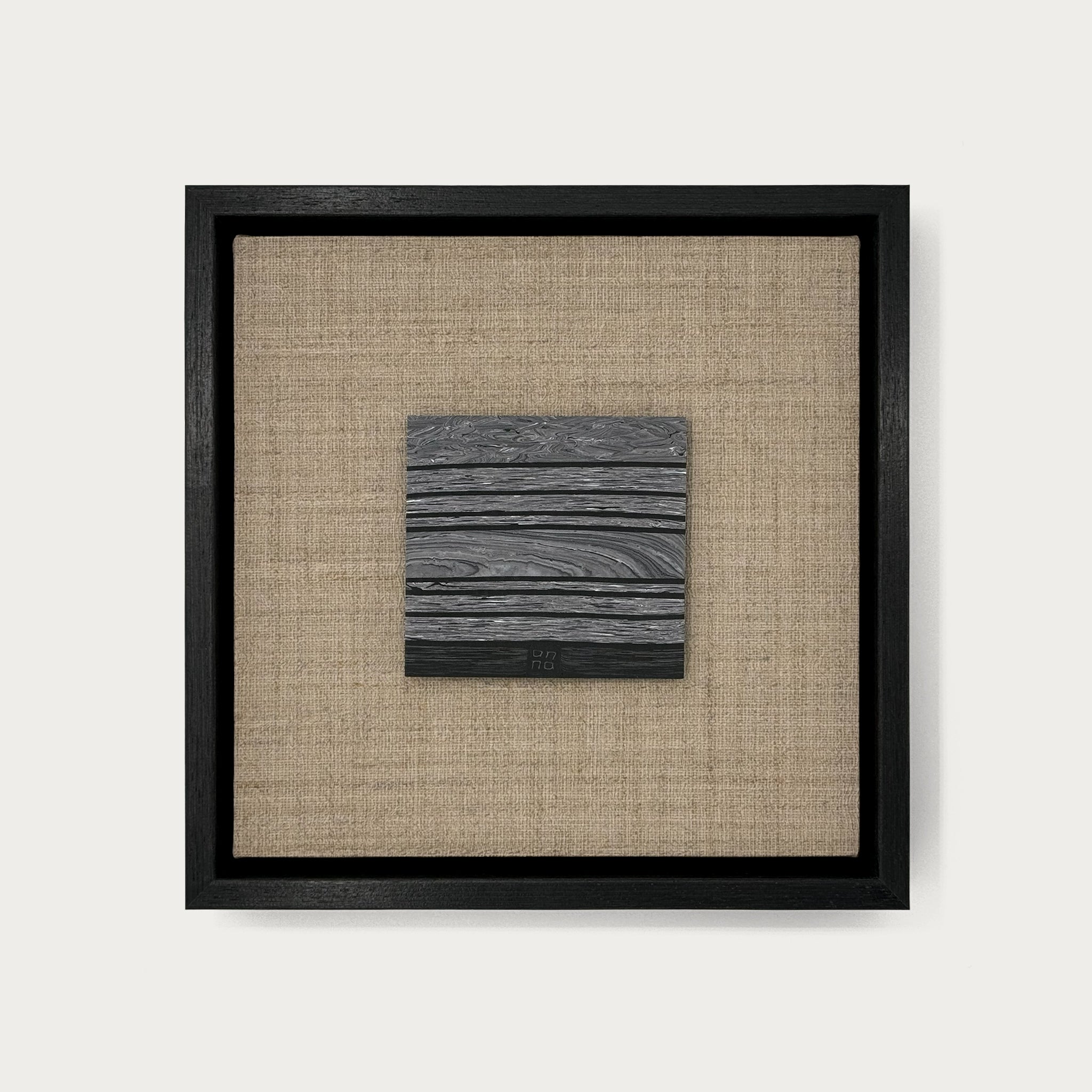 Black Frame / Noisette Panel